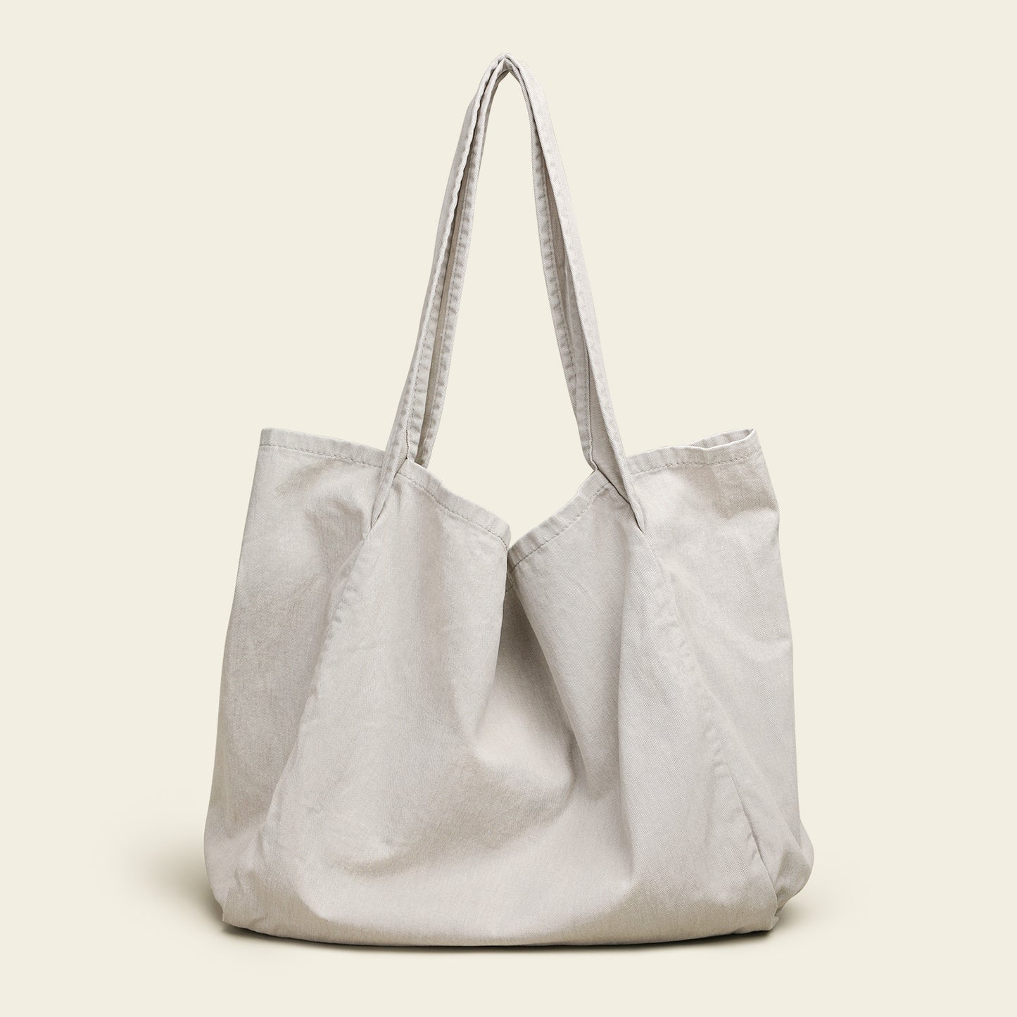 Women's Distressed Canvas For Idle Style Large Bags