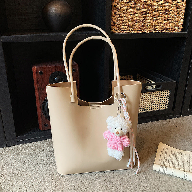 Women's Large Capacity Korean High-grade Fashion Commuter Retro Women's Shoulder Bag