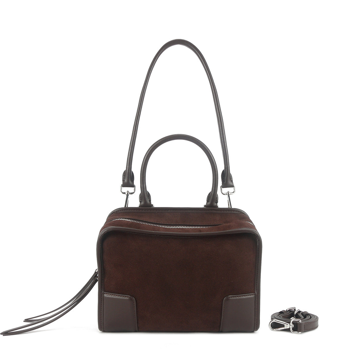Lazy Loose Cowhide Leather Large Capacity Portable Bags