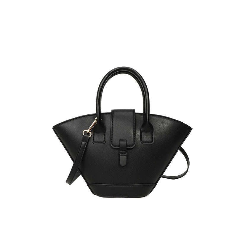 Women's Style Retro Popular Fan Classic Pure Color Trendy Elegant Women's Shoulder Bag