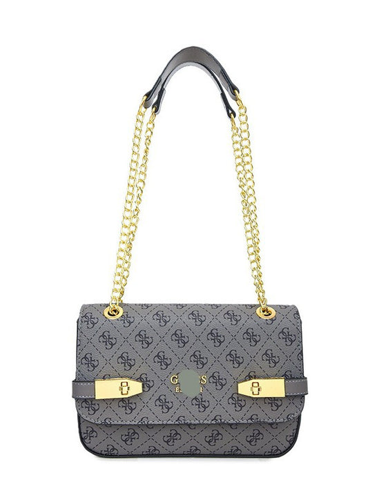 Women's Printed Chain Underarm Light Luxury Fashion Small Square Bags