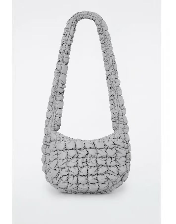 Unique Beautiful Cloud Puff Pleated Portable Tote Bag