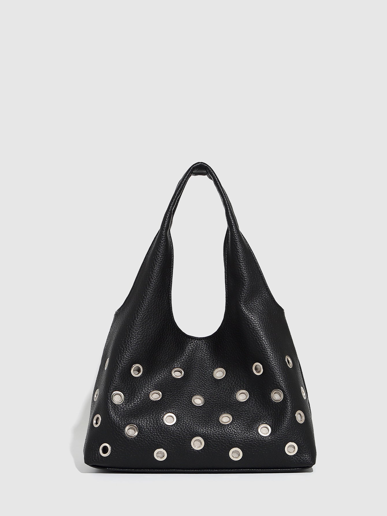 Women's Rivet Underarm Commuter Large Capacity Hollow Women's Shoulder Bag