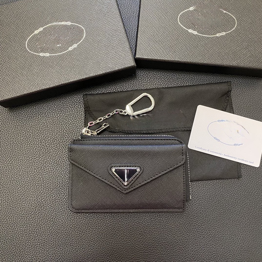 Advanced Fashion Classic Hook Letter Zipper Storage Card Pack Card Sleeve