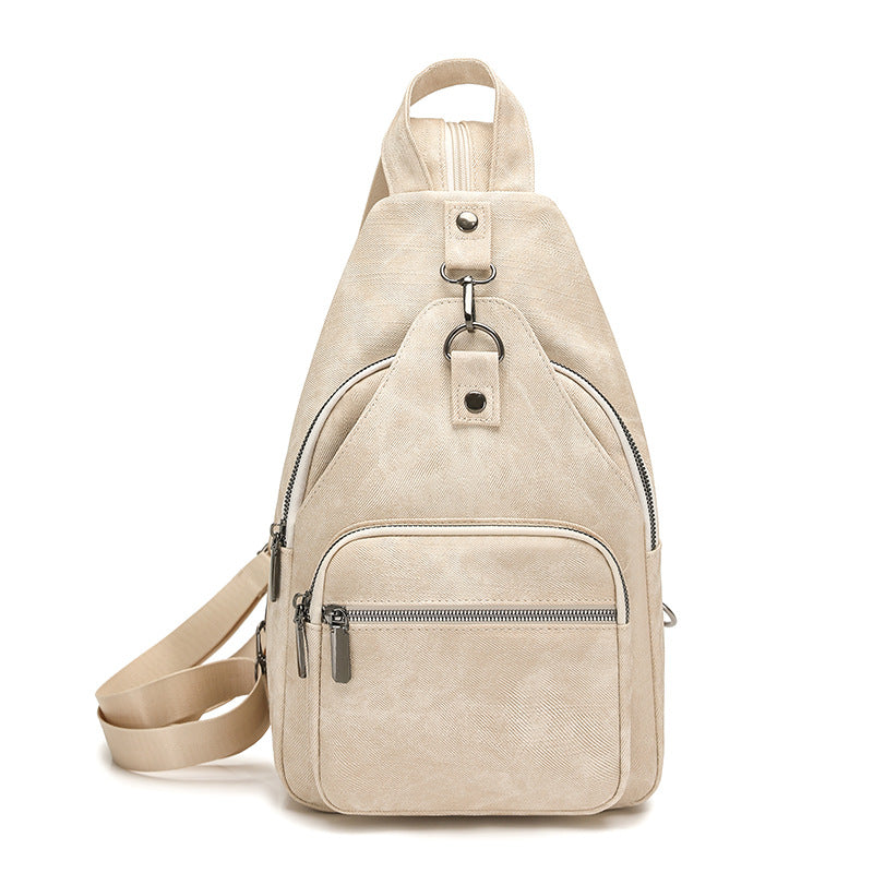 Women's Soft Leather Vintage Large Capacity Lightweight Bags