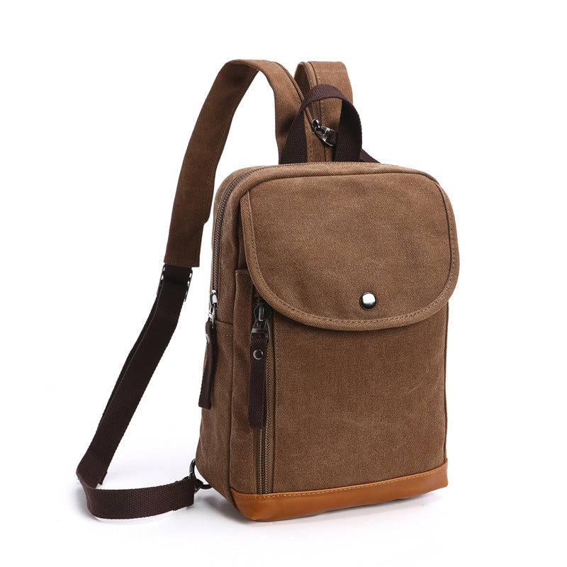 Stylish Casual Cool Trendy Canvas Cycling Leisure Backpack