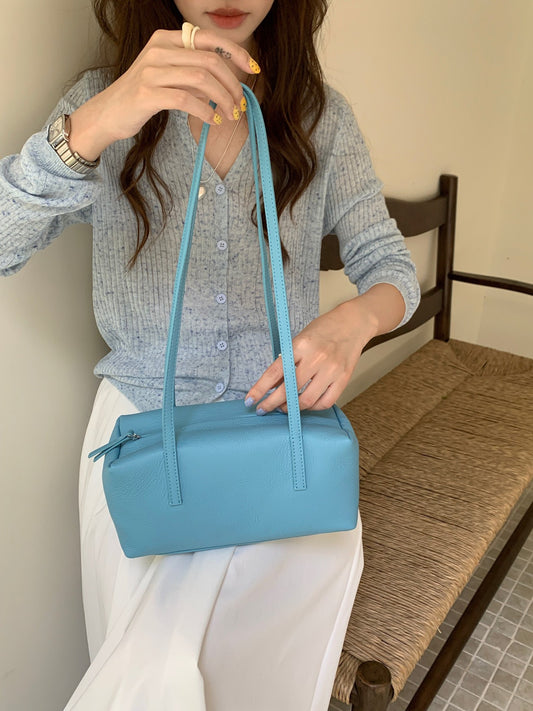 Series First Layer Cowhide Niche Minimalist Bags