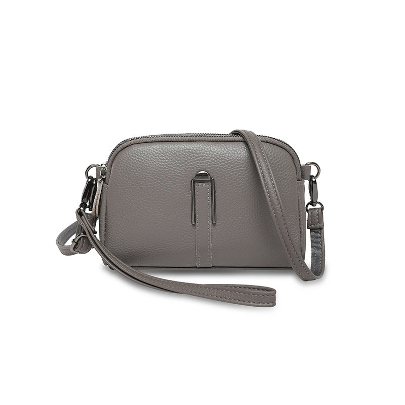 Women's Genuine Leather First Layer Cowhide Mobile Women's Messenger Bag