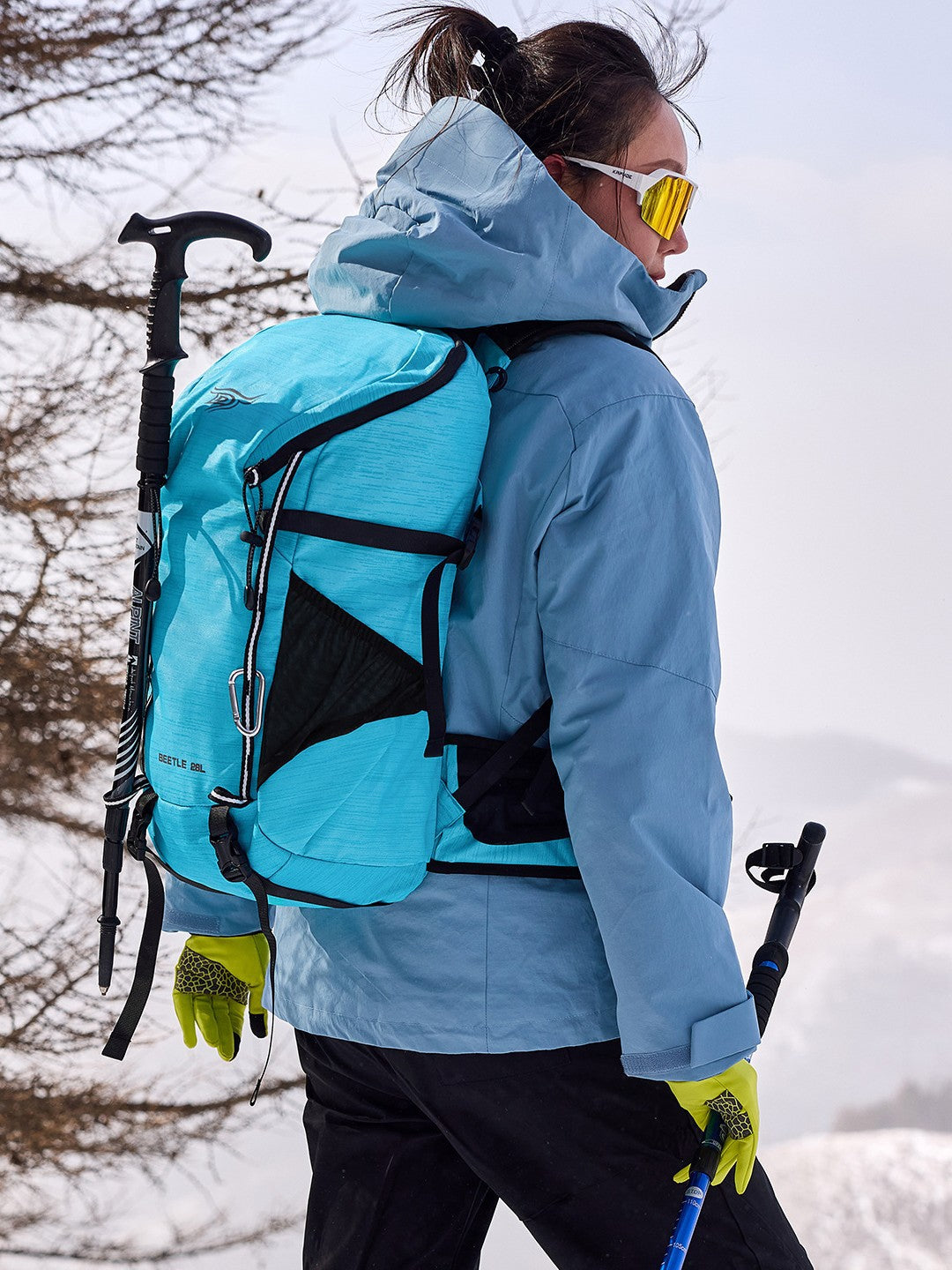 Women's & Men's Eagle Beetle Hiking Camping Climbing Water-repellent Sports Backpack