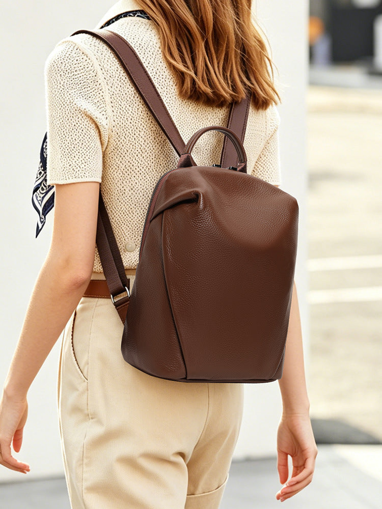Versatile Practical Daily Commuter Simple Stylish Good Texture Soft Women's Backpack