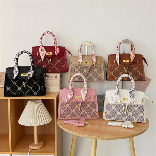 Women's Diamonds Large Capacity High Quality Kelly Women's Handbag