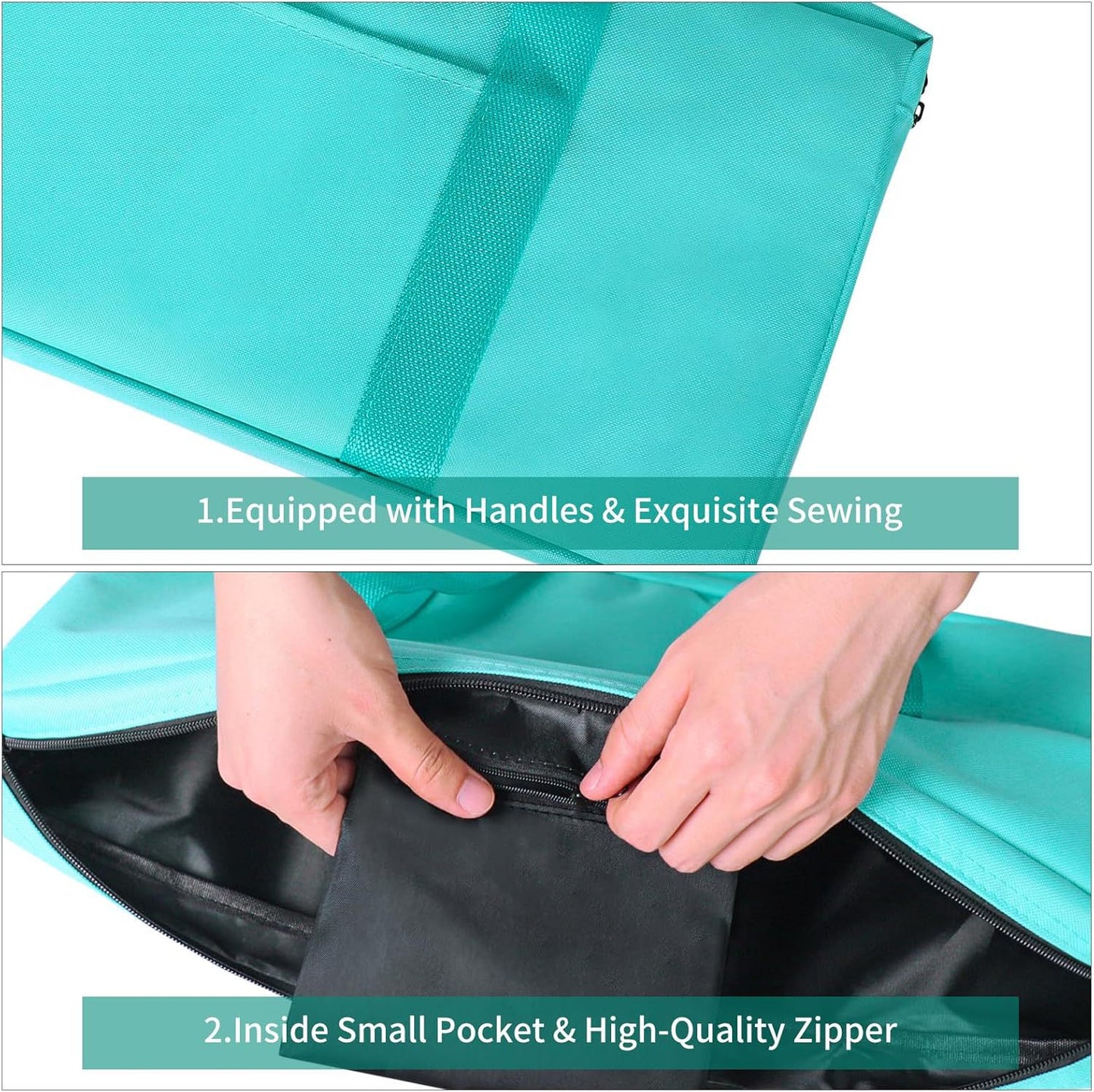 Mahjong Set Storage Portable Wash Large Makeup Bag