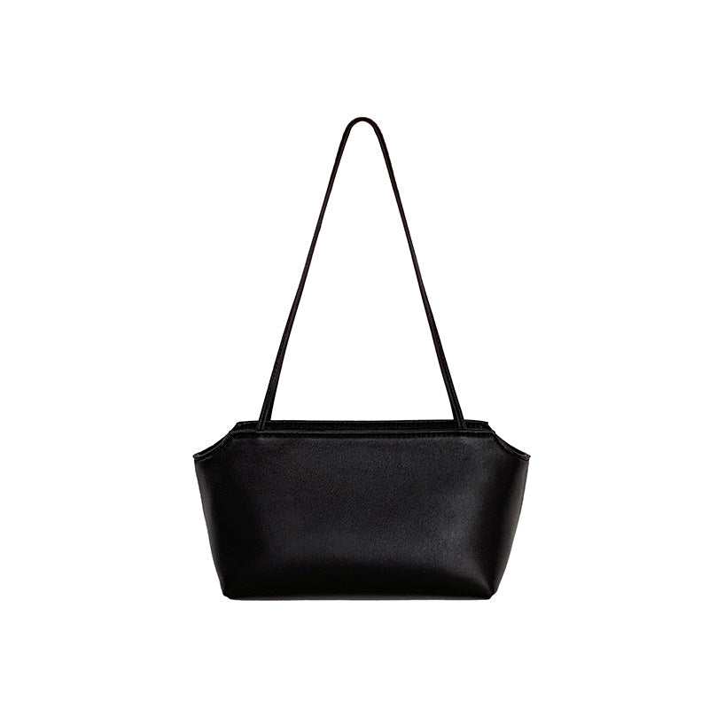Women's Korean Simple Sheepskin Commuter Large Capacity High-grade Underarm Bag