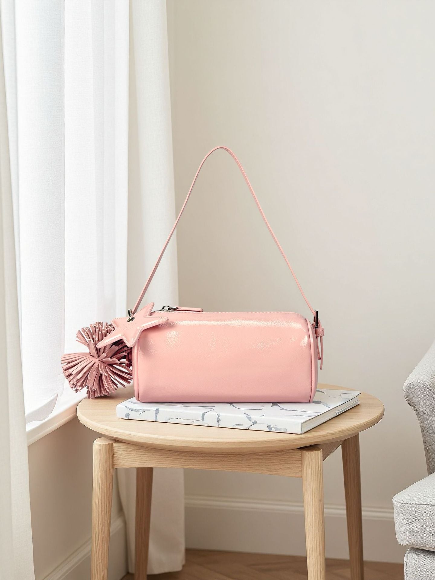 Pen Portable Female Cherry Blossom Powder Pencil Women's Shoulder Bag