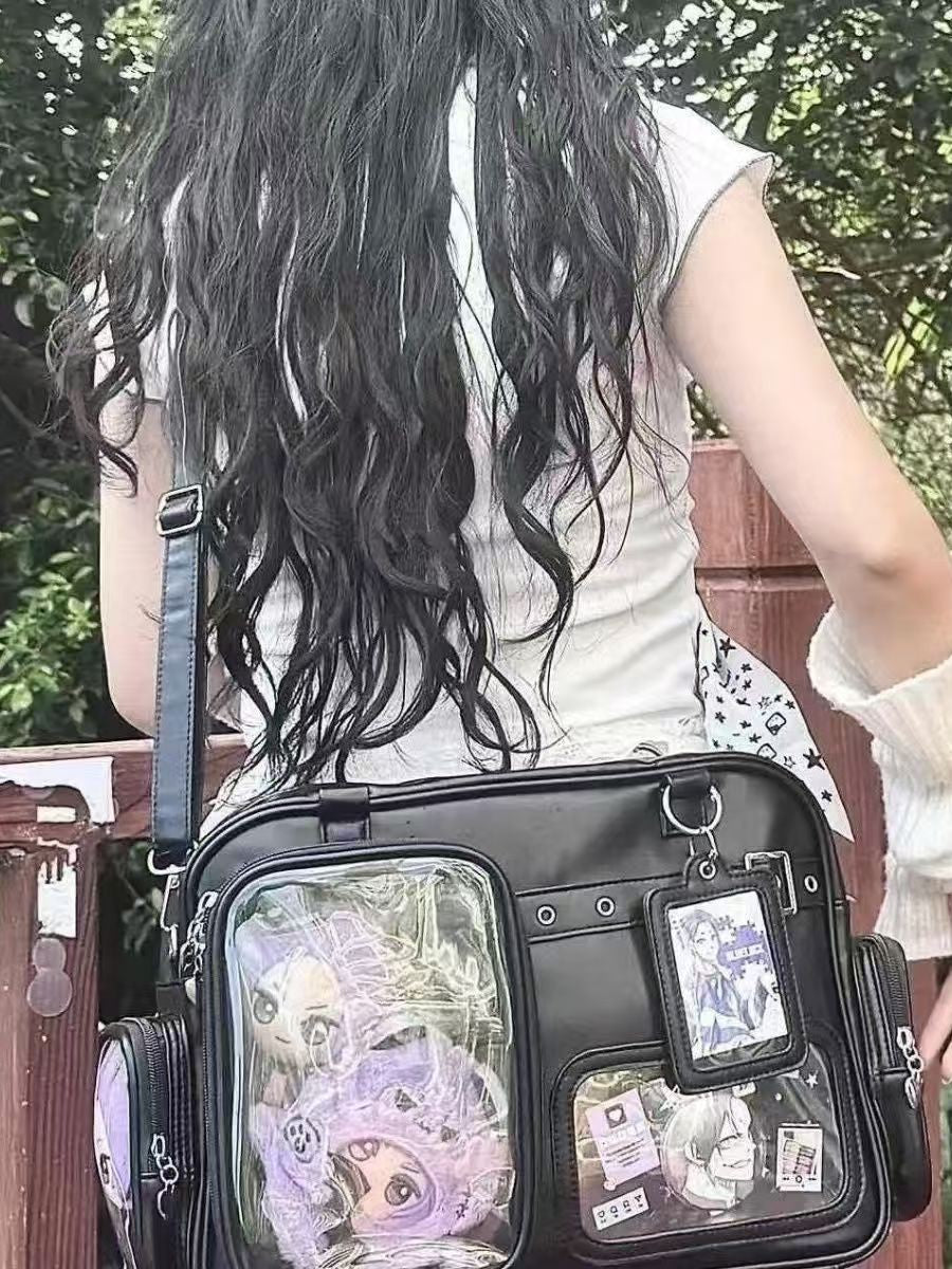 Light Cartoon Doll Large Capacity Two Shoulders Women's Backpack