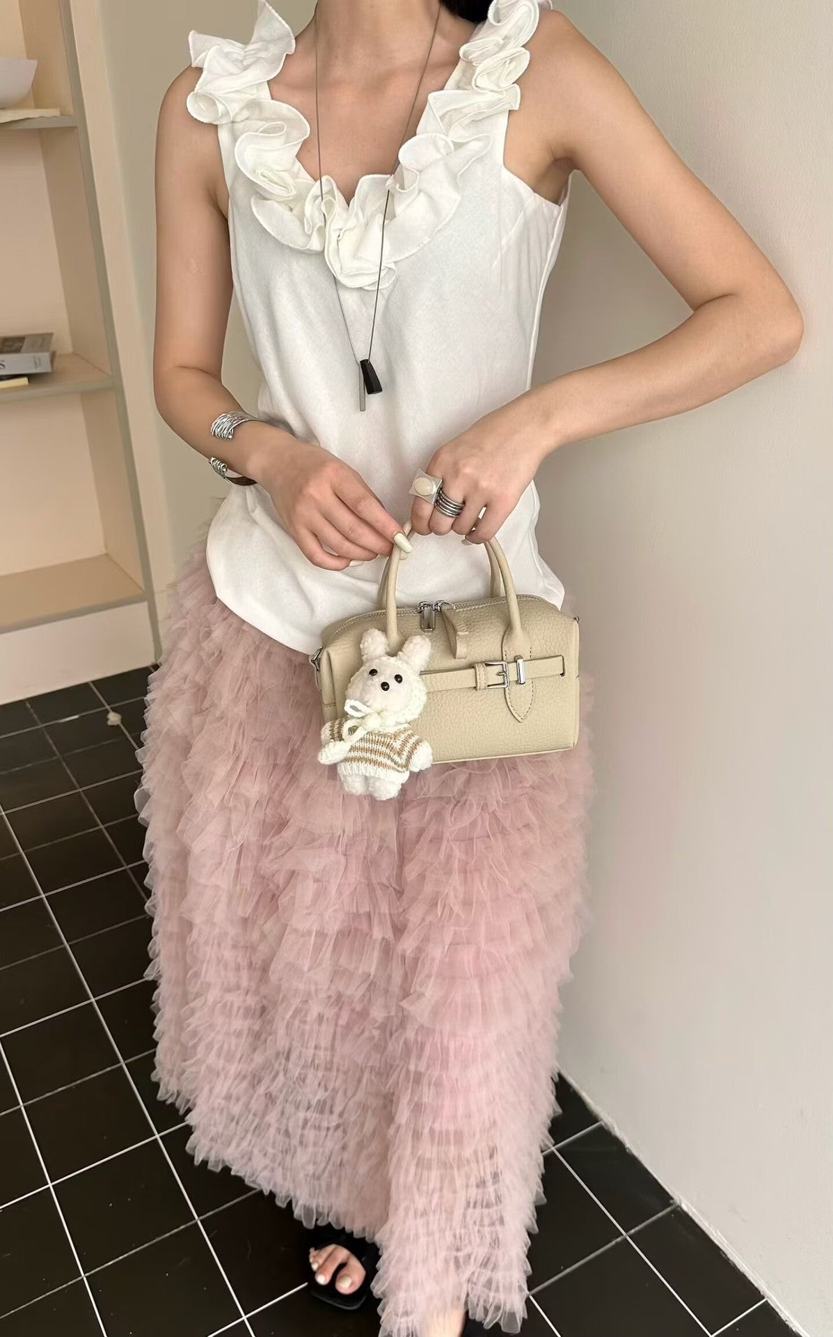 Commuter Female Trendy Niche Underarm Large Women's Handbag