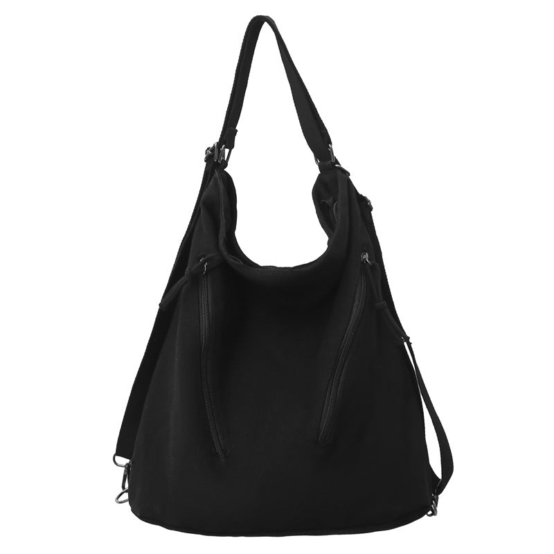 Durable Women's Canvas Large Capacity Commuter Tote Bag