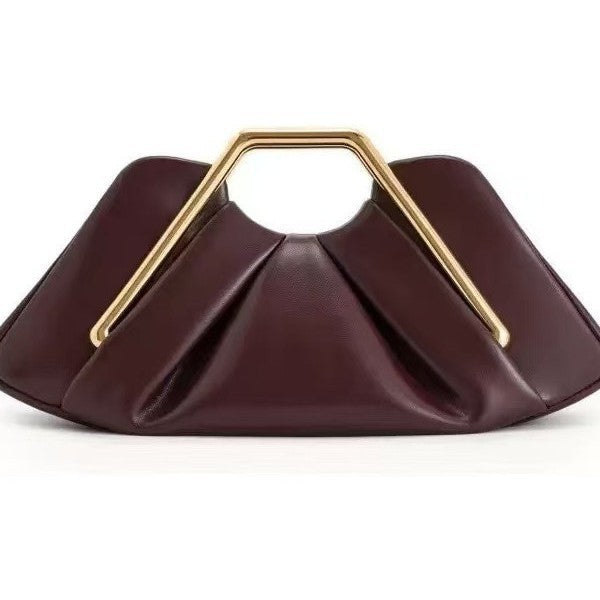 Beautiful Design Pleated Cloud Clutch Fashion Handbags