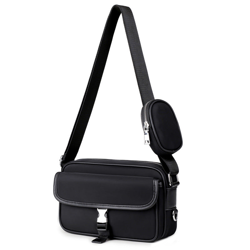 Men's Fashion Leisure Commute Large Capacity Versatile Men's Messenger Bag