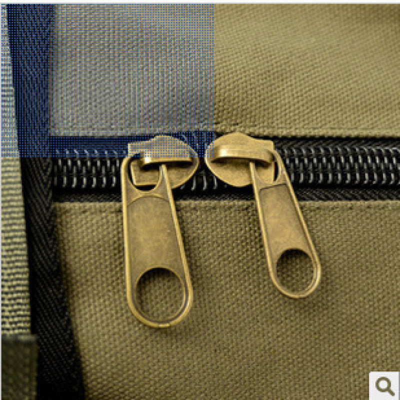 Men's Site Tools Canvas Labor Protection Repair Woodworking Leisure Backpack