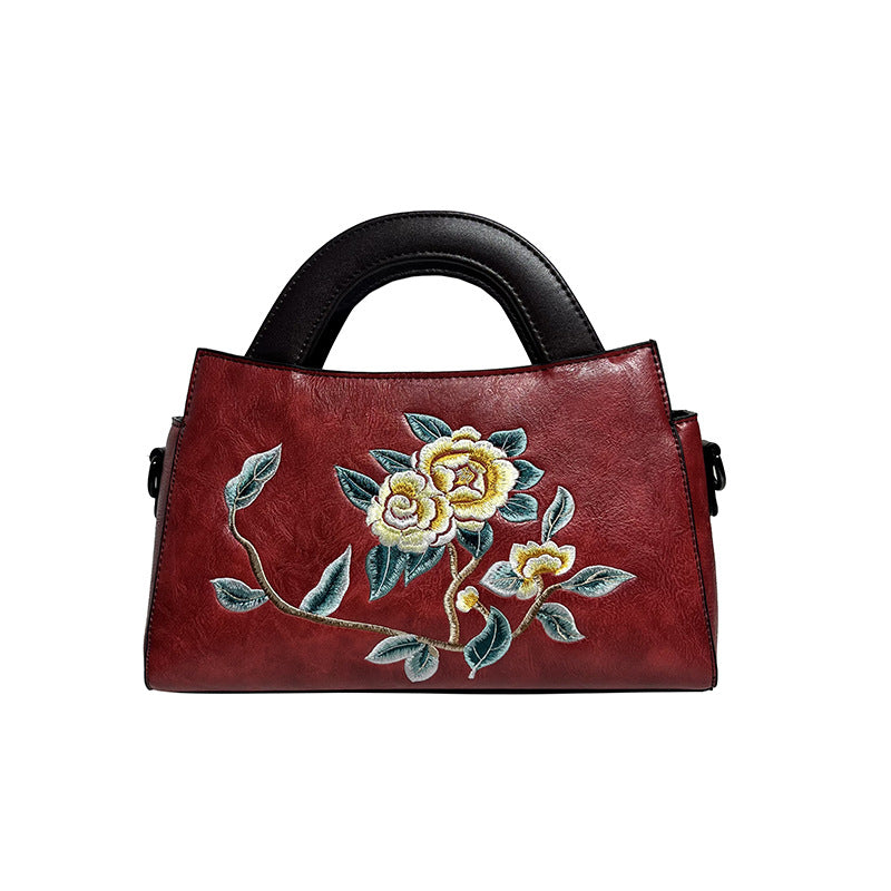 Embroidered Chinese Style National Cheongsam Matching Retro Bags