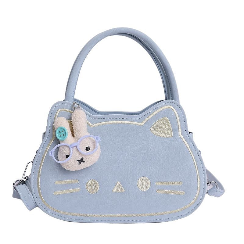 Women's Korean Style Cartoon Kitten Cute Fashion Leisure Backpack
