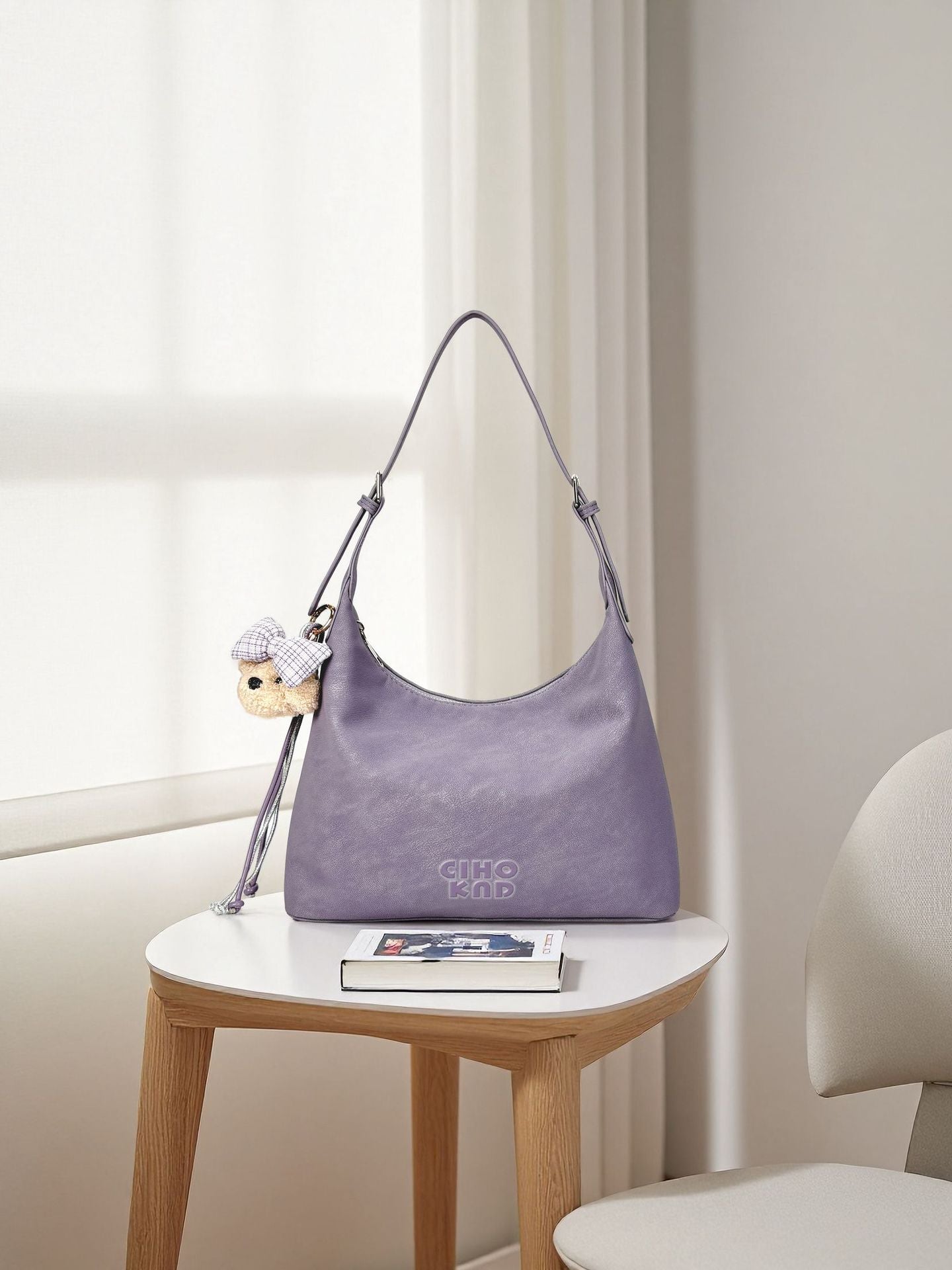 Comfortable Creative Women's Purple Lazy Underarm Bags