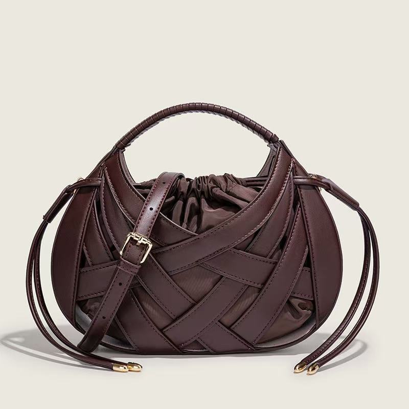 Women's Woven High-grade Fashion Underarm Niche Design Women's Messenger Bag
