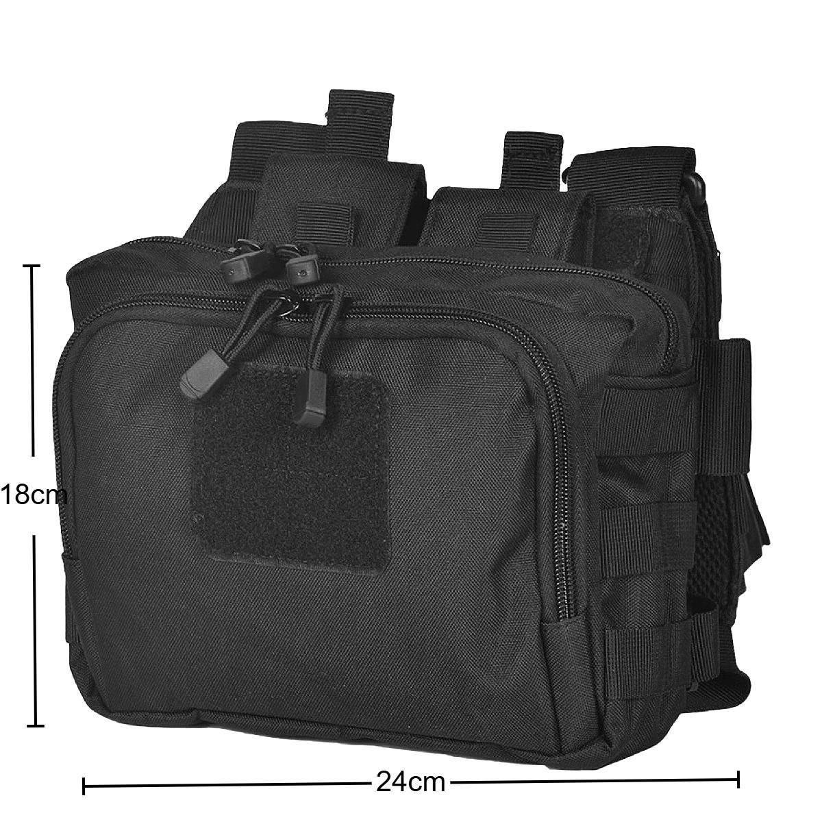 Water-repellent Military Fan Magazine Pistol Storage Sports Backpack