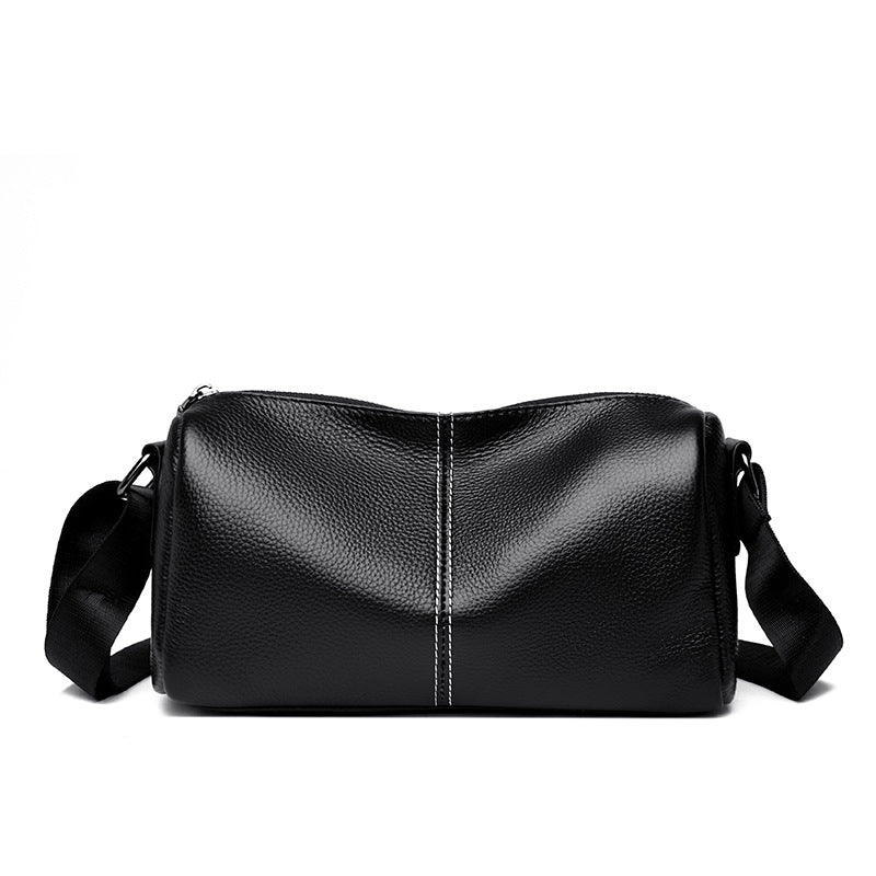 Men's Leather Large Capacity Soft Cowhide Commuter Men's Messenger Bag