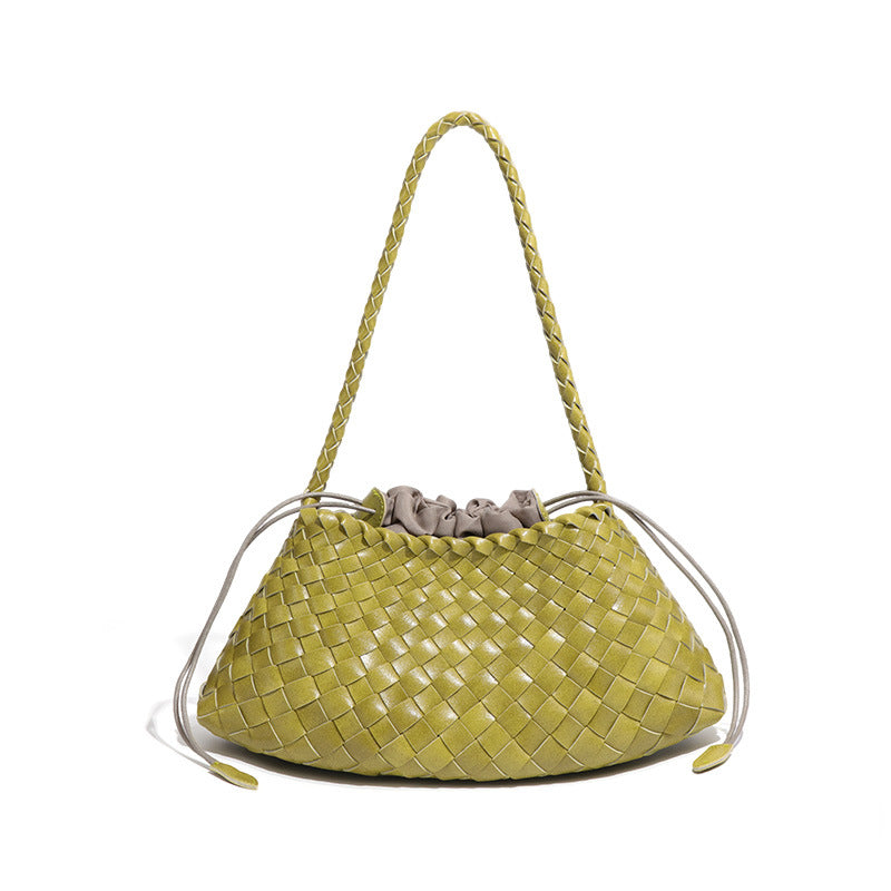 Women's Summer Vegetable Basket Macaron Woven Retro Bags