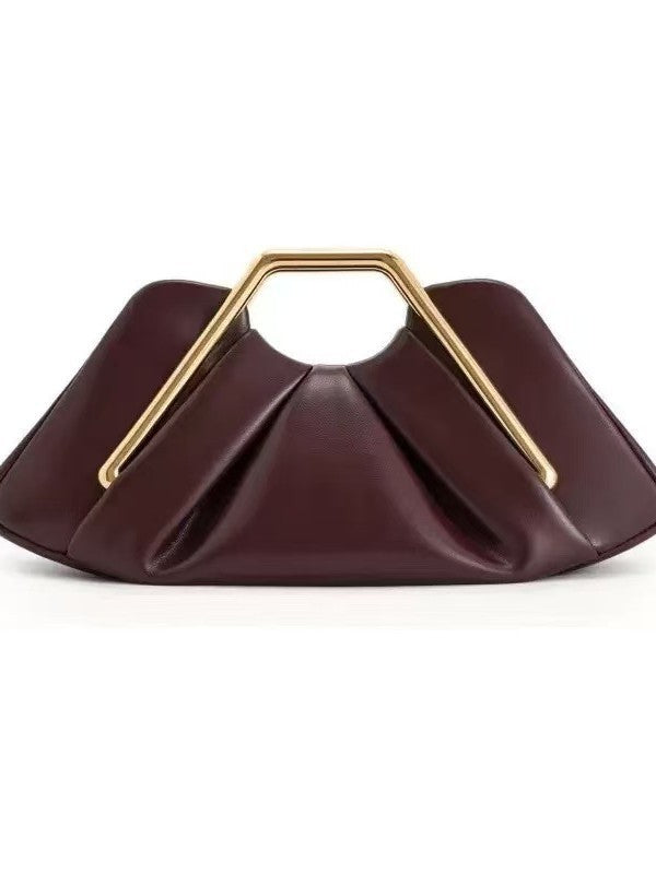 Beautiful Design Pleated Cloud Clutch Fashion Handbags