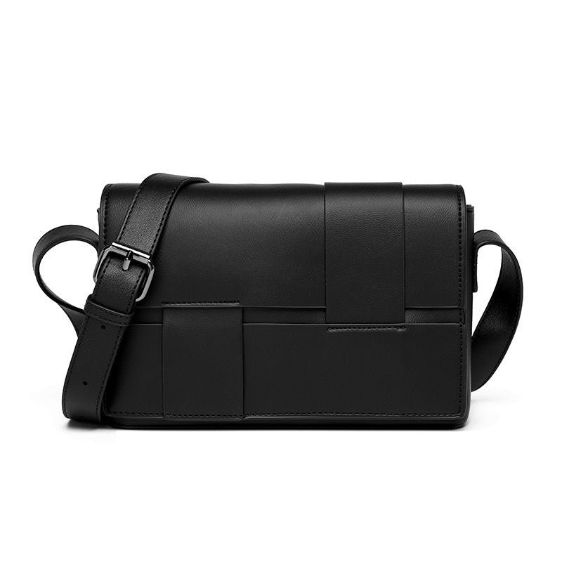 Women's & Men's High-grade Woven Niche Design Mobile Small Square Bags