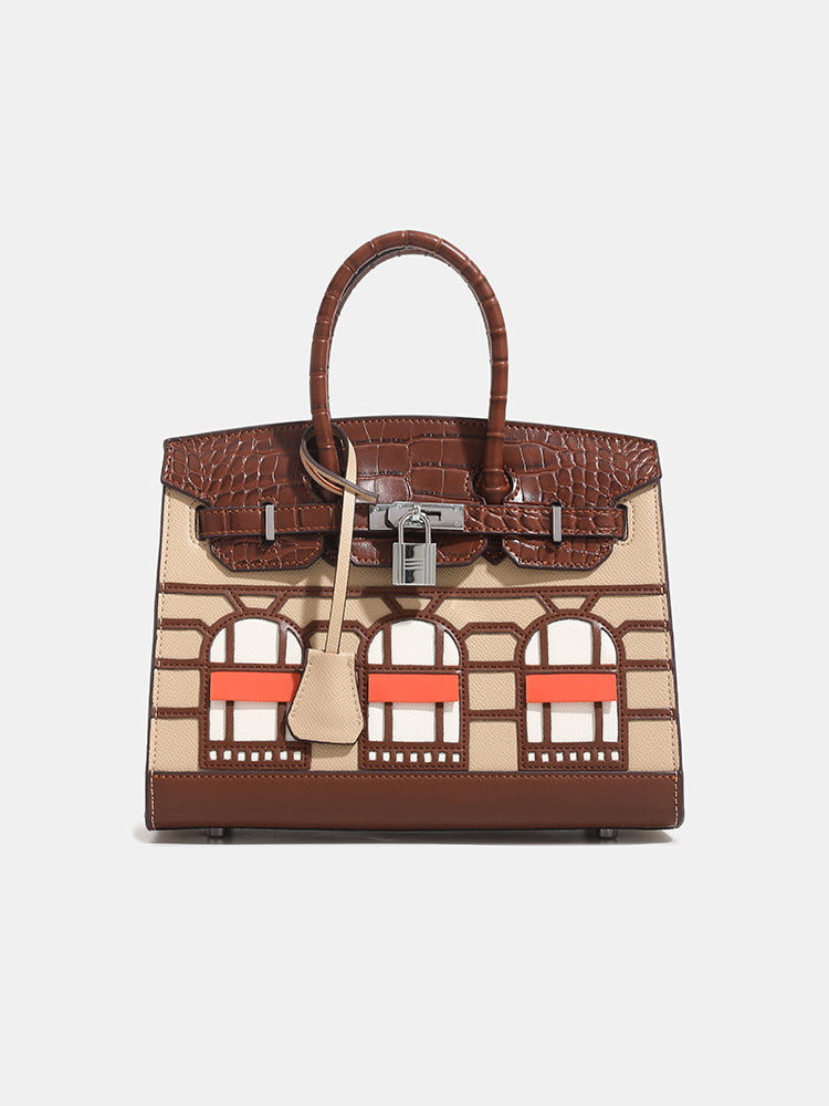 Women's Classic High-grade Crocodile Pattern Niche House Bags
