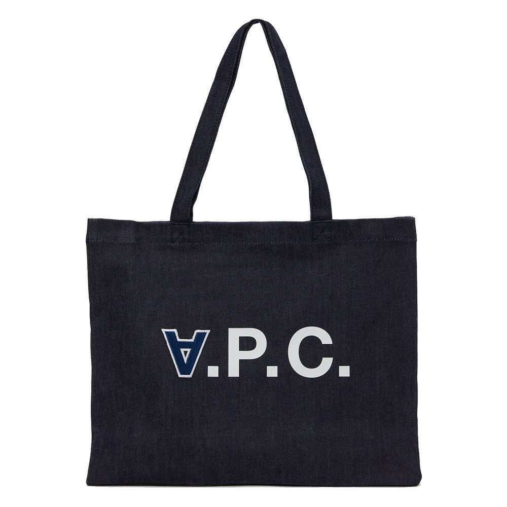 Women's & Men's Fashion Cowboy Embroidery Portable Canvas Shopping Tote Bag