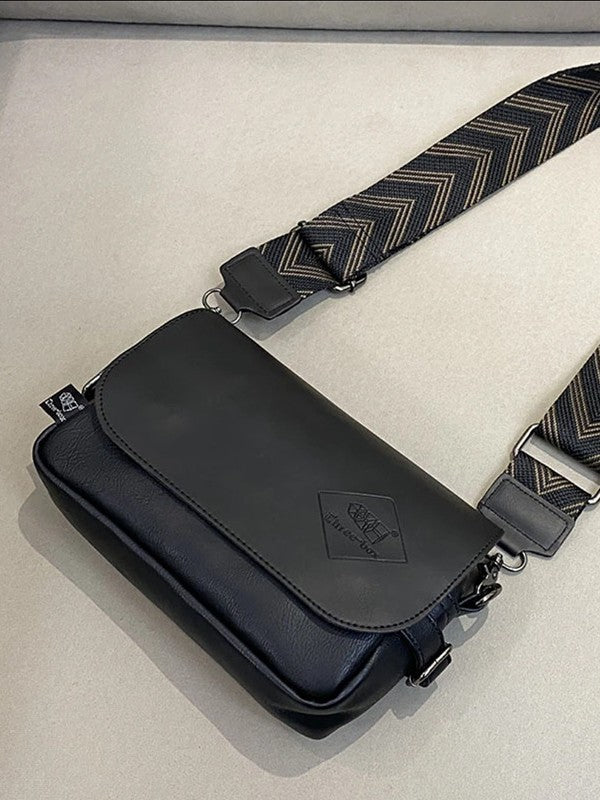 Creative Stylish Men's Soft Leather Fashion Men's Messenger Bag