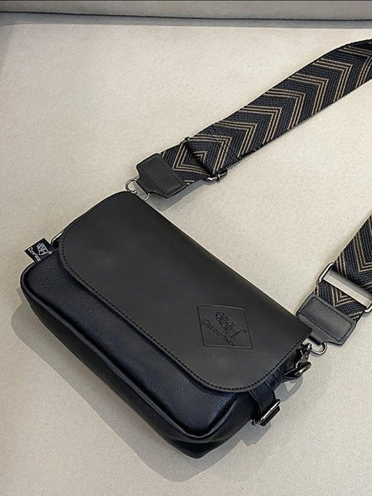 Creative Stylish Men's Soft Leather Fashion Men's Messenger Bag
