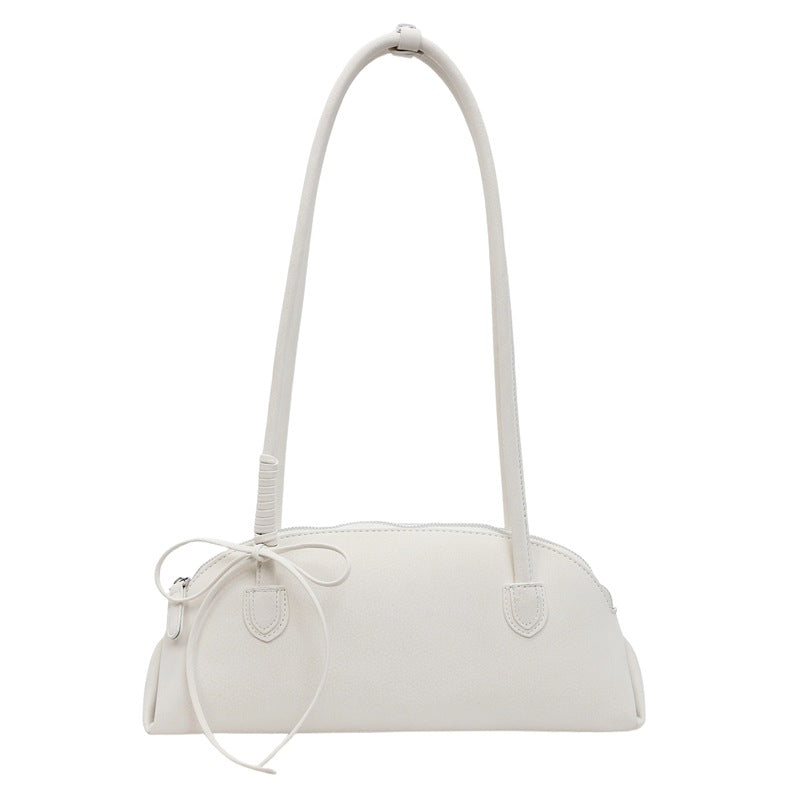 Women's Summer Solid Color Shell Fashion Trend Textured Underarm Bag