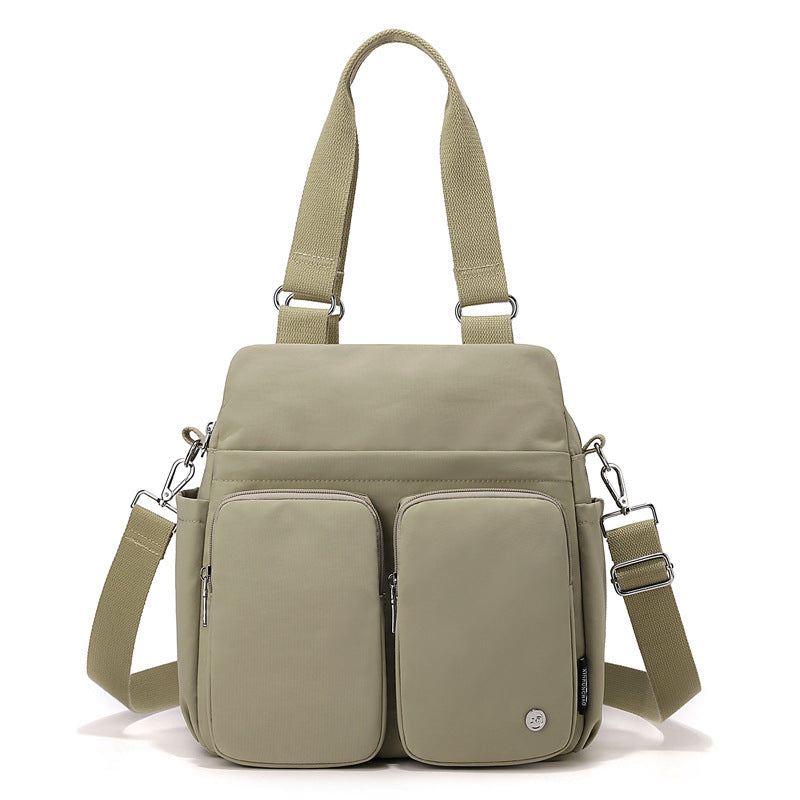 Style Simple Zipper Fashion Korean Large Women's Messenger Bag