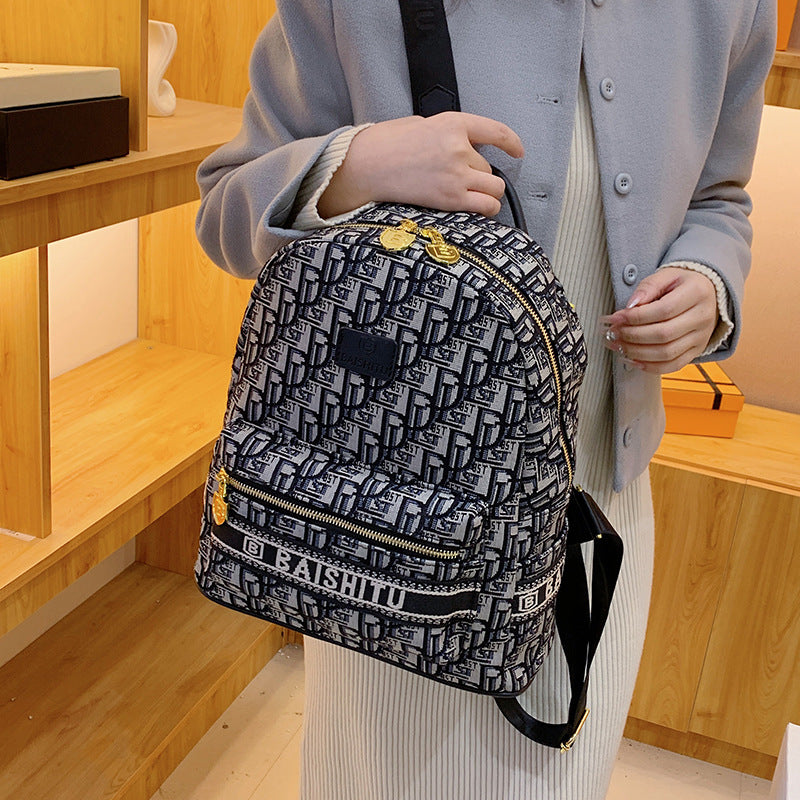 Trendy Fashion Joker French Niche College Backpacks