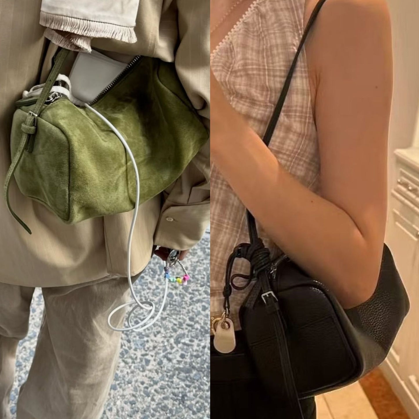 Slouchy Niche Pen Female Round Toast Underarm Bag
