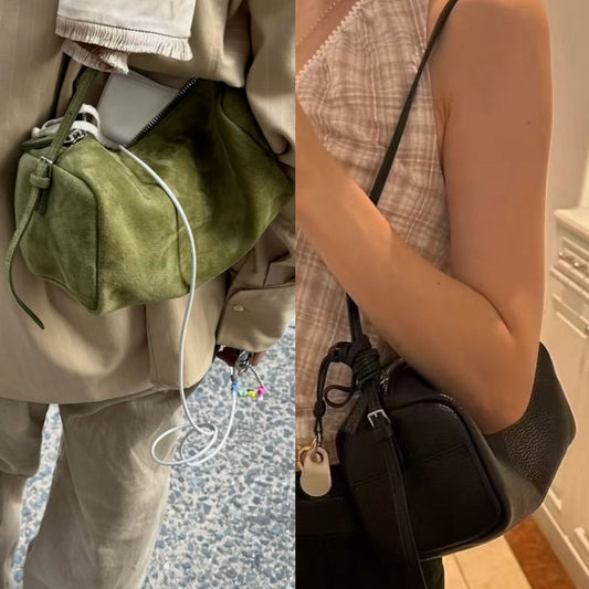 Slouchy Niche Pen Female Round Toast Underarm Bag