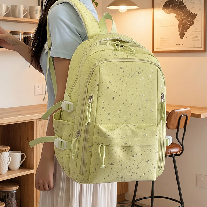 High Primary Good-looking Style Portable Burden Women's Backpack