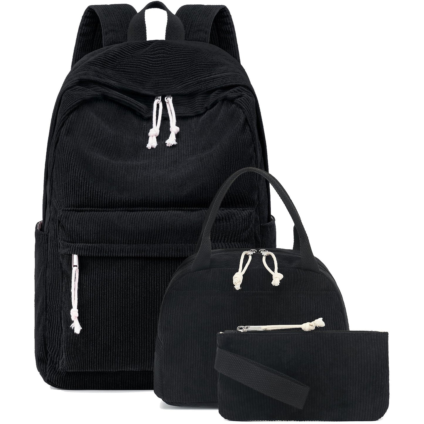 Women's Three-piece Korean Style Preppy For Primary Leisure Backpack