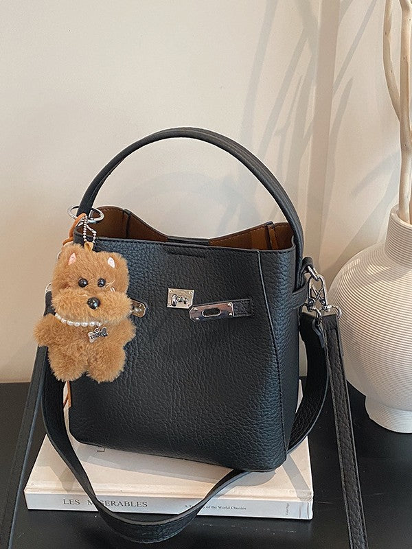Women's Niche Vintage Fashion Versatile Commute Minimalist Bucket Bag