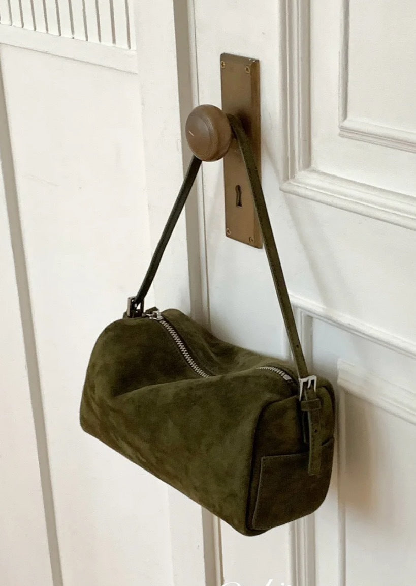 Slouchy Niche Pen Female Round Toast Underarm Bag