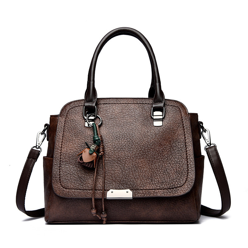 Stylish Retro Fashionable Large Capacity Niche Women's Messenger Bag