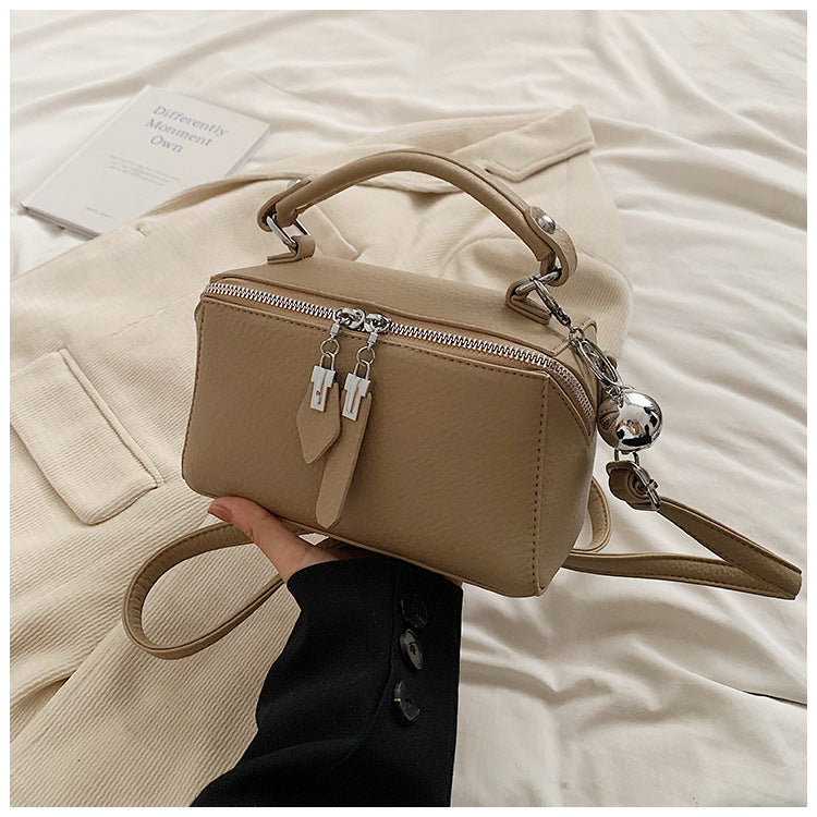 Women's Stylish Good Texture Retro Simple Boston Underarm Bag