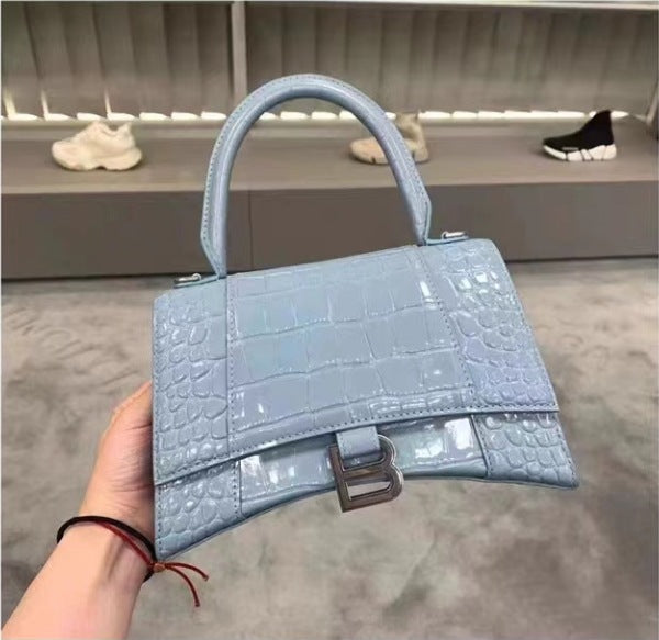 Women's Genuine Leather High Sense Cowhide Version Crocodile Pattern Women's Handbag
