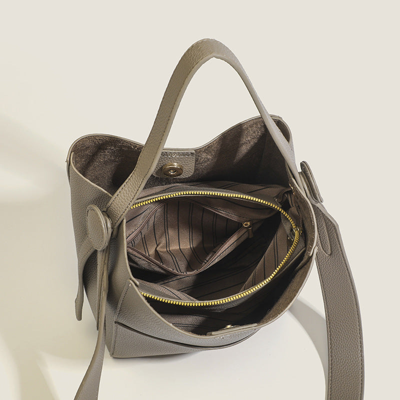 Women's Trendy High Quality Large Capacity Bucket Bag